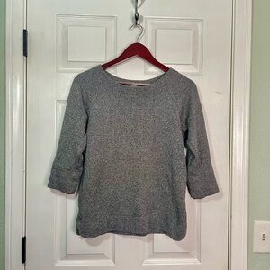 J Crew grey crewneck